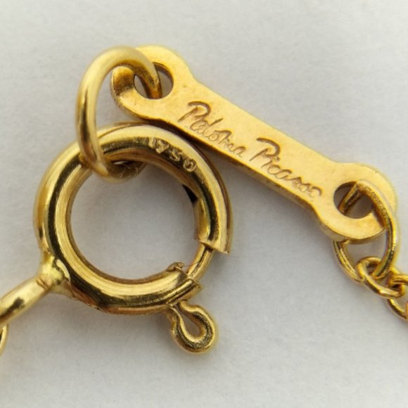 Tiffany & Co. Necklace 18K Gold Loving Heart Picasso - Picture 7 of 7